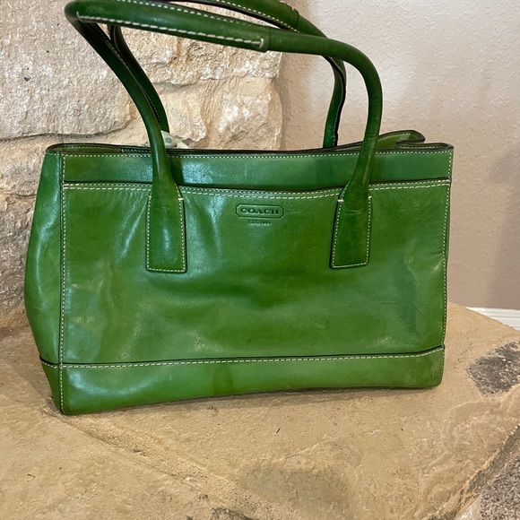 Coach Vintage Y2K leather shoulder tote - Picture 2 of 6